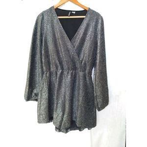 Silver Romper